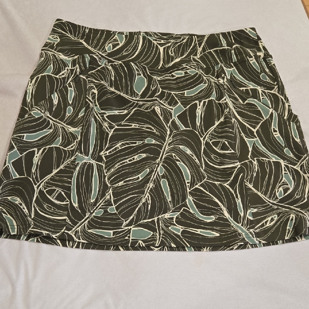 Title nine Green A-line Mini Skirt Resort Wear